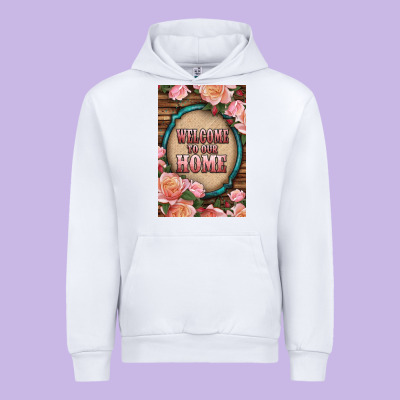 Western Welcome To Our Home Urban Hoodie Designed By Lillyallendesigns