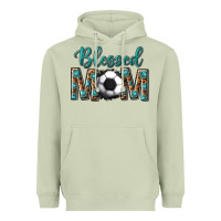 Matcha western blessed mom with soccer Heavyweight Hoodie - texasbilliewilder