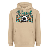 Mushroom western blessed mom with soccer Heavyweight Hoodie - texasbilliewilder