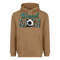Toasted Coconut western blessed mom with soccer Heavyweight Hoodie - texasbilliewilder