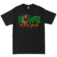 Black Rawr Dinosaur Premium Tee - LillyAllenDesigns