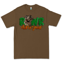 Cacao Rawr Dinosaur Premium Tee - LillyAllenDesigns