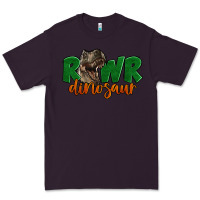 Plum Rawr Dinosaur Premium Tee - LillyAllenDesigns