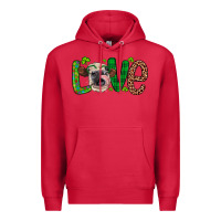 Cardinal Western St. Patrick's Day Love Cow Premium Hoodie - Artiststas