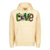 Pina Colada Western St. Patrick's Day Love Cow Premium Hoodie - Artiststas