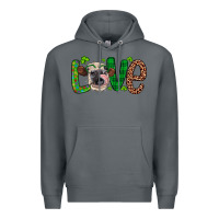 Rock Western St. Patrick's Day Love Cow Premium Hoodie - Artiststas