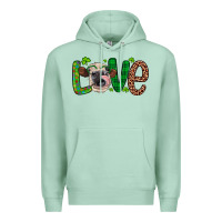 Seafoam Western St. Patrick's Day Love Cow Premium Hoodie - Artiststas