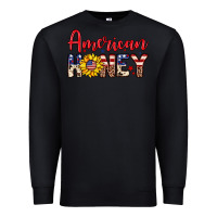 Black American honey Premium Sweatshirt - Neo Western