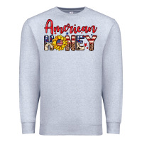 Heather Grey American honey Premium Sweatshirt - Neo Western