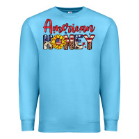 Ocean Blue American honey Premium Sweatshirt - Neo Western