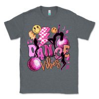 Charcoal Heather dance vibes Classic Tee - MaliasSmallBusiness