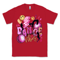 Red dance vibes Classic Tee - MaliasSmallBusiness