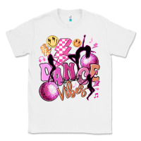 White dance vibes Classic Tee - MaliasSmallBusiness