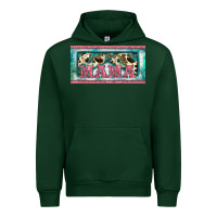 Forest Green western mama     license plate Urban Hoodie - BarkalooDesign