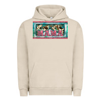 Pigment French Oak western mama     license plate Urban Hoodie - BarkalooDesign