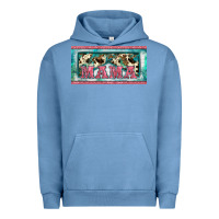 Pigment Pebble Blue western mama     license plate Urban Hoodie - BarkalooDesign