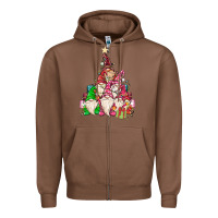 Chestnut christmas tree Zipper Hoodie - MaliasSmallBusiness