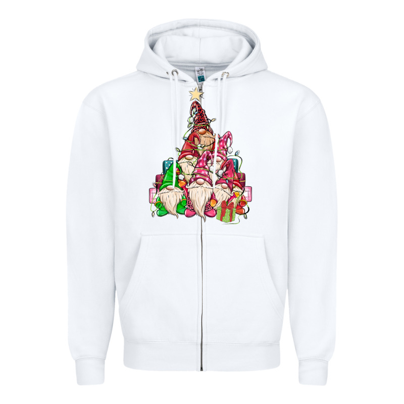Christmas Tree Zipper Hoodie by MaliasSmallBusiness | Teevron