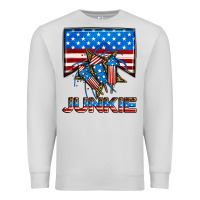 Dove Grey American junkie Premium Sweatshirt - Neo Western