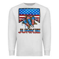 Oatmeal Heather American junkie Premium Sweatshirt - Neo Western