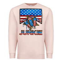 Pale Pink American junkie Premium Sweatshirt - Neo Western