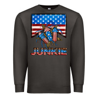 Smoke American junkie Premium Sweatshirt - Neo Western