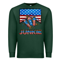 Sports Green American junkie Premium Sweatshirt - Neo Western