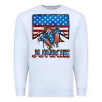 White American junkie Premium Sweatshirt - Neo Western