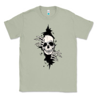 Matcha skull in the wall file Classic Tee - MaliasSmallBusiness