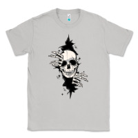 Moon Dust skull in the wall file Classic Tee - MaliasSmallBusiness