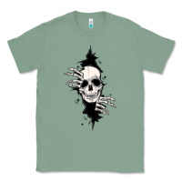 Sage skull in the wall file Classic Tee - MaliasSmallBusiness