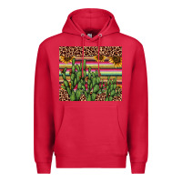 Cardinal cactus serape Premium Hoodie - AdoDesignShop