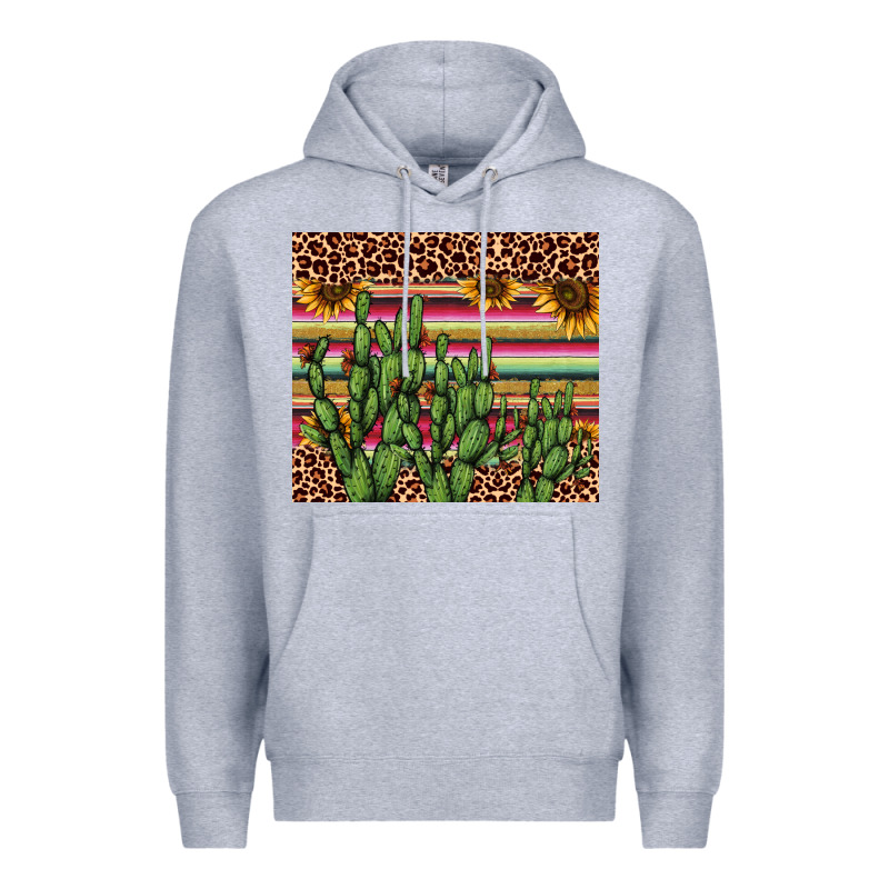 Cactus Serape Premium Hoodie by AdoDesignShop | Teevron