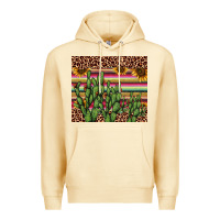 Pina Colada cactus serape Premium Hoodie - AdoDesignShop
