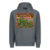 Rock cactus serape Premium Hoodie - AdoDesignShop