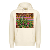 Tofu cactus serape Premium Hoodie - AdoDesignShop