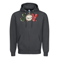 Smoke joy to the world Zipper Hoodie - MaliasSmallBusiness