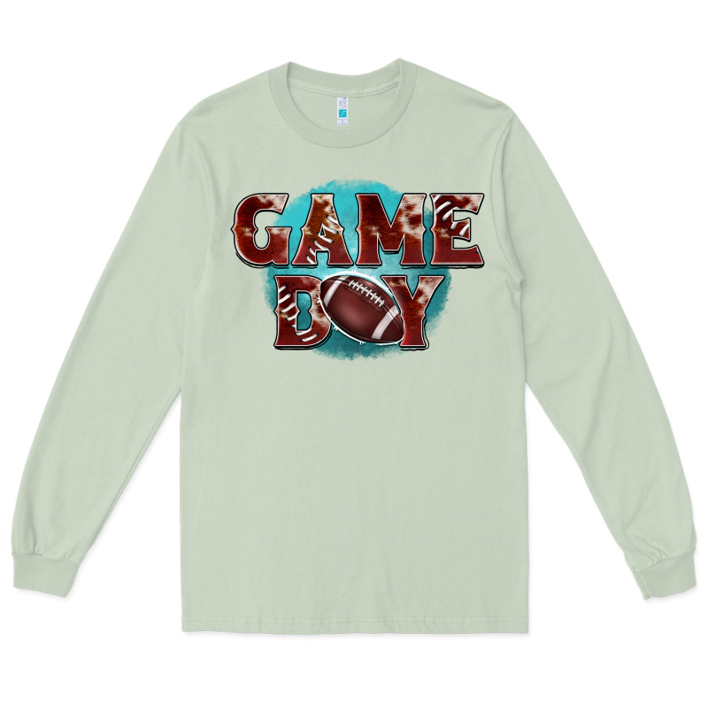 Game Day Football Long Sleeve Tee by BarkalooDesign | Teevron