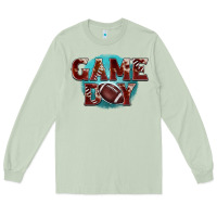 Matcha game day football Long Sleeve Tee - BarkalooDesign