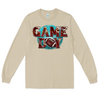 Mushroom game day football Long Sleeve Tee - BarkalooDesign