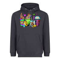 Smoke nail art coffee cups Heavyweight Hoodie - Zillion Design Studio