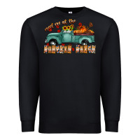 Black meet me af the pumpkin patch Premium Sweatshirt - CowhideDigitalArt