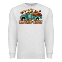 Oatmeal Heather meet me af the pumpkin patch Premium Sweatshirt - CowhideDigitalArt