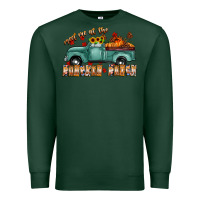 Sports Green meet me af the pumpkin patch Premium Sweatshirt - CowhideDigitalArt