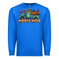 True Royal meet me af the pumpkin patch Premium Sweatshirt - CowhideDigitalArt