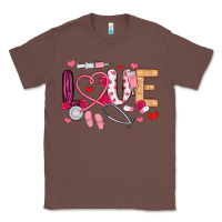 Chestnut love nurse valentines day Classic Tee - MaliasSmallBusiness