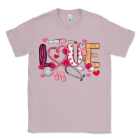 Lilac love nurse valentines day Classic Tee - MaliasSmallBusiness