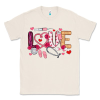 Natural love nurse valentines day Classic Tee - MaliasSmallBusiness