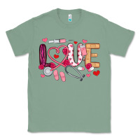 Sage love nurse valentines day Classic Tee - MaliasSmallBusiness