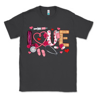 Smoke love nurse valentines day Classic Tee - MaliasSmallBusiness